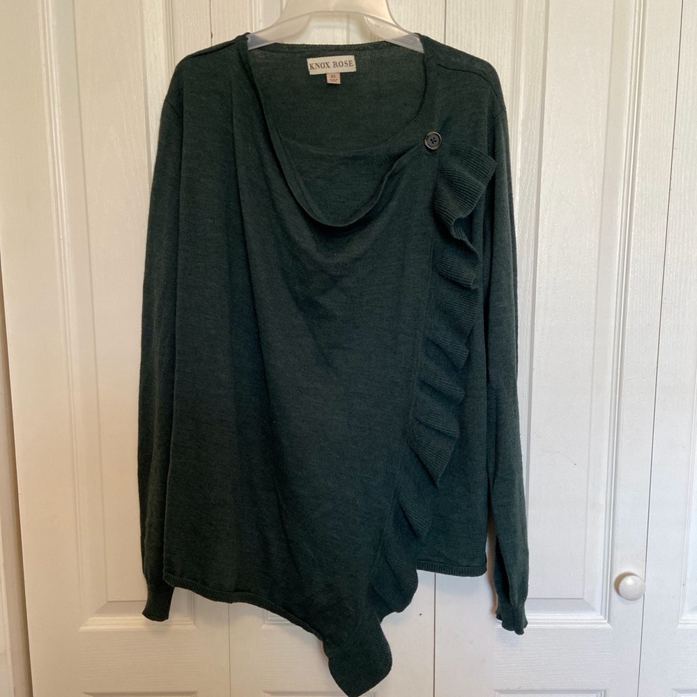 Knox Rose Ruffle Sweater